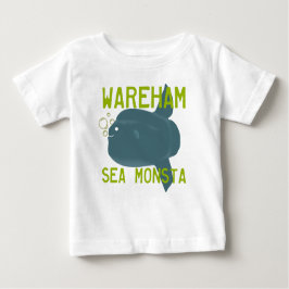 Camiseta O Teto Do Bebê Monstro Do Mar De Wareham