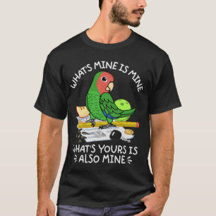 Camiseta O teu é o meu papagaio, eu o vi com o Green Lov