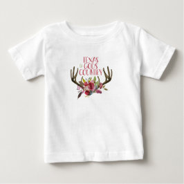 Camiseta O Texas é o "Country Boho Pink" de Deus