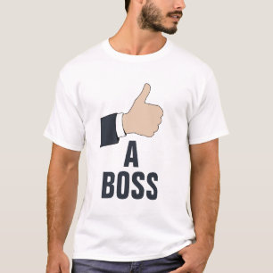 Camiseta O texto cómico do negócio positivo GOSTA DE UM