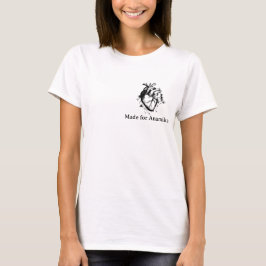 Camiseta O texto é editável. Os elementos de design são fix