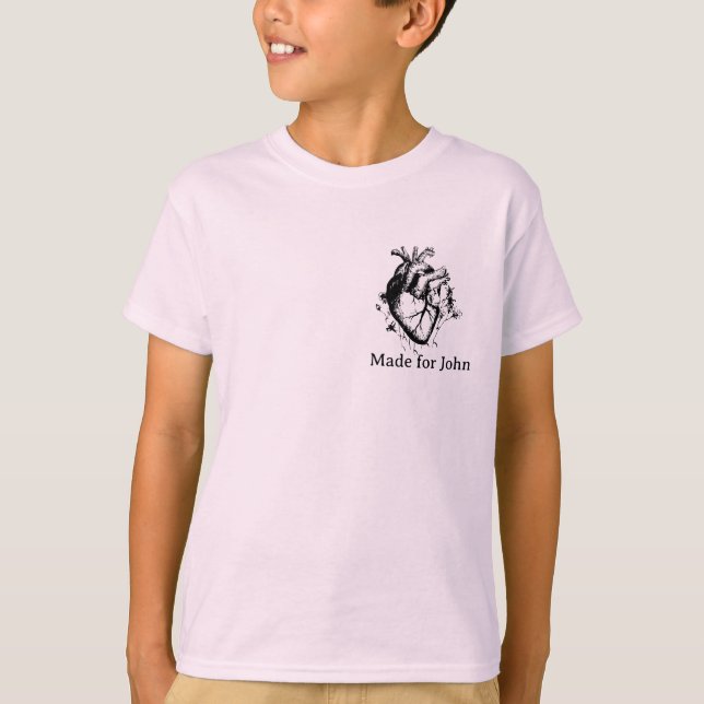 Camiseta O texto é editável. Os elementos de design são fix (Frente)