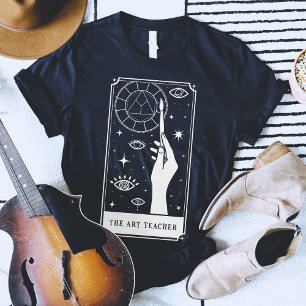 Camiseta o texto personalizado de tarot do artista