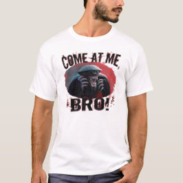 Camiseta O texugo de mel vem em mim, Bro