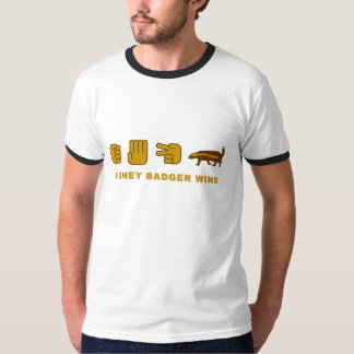 Camiseta o texugo ganha
