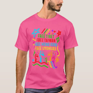 Camiseta O Tibete Livre De Taiwan