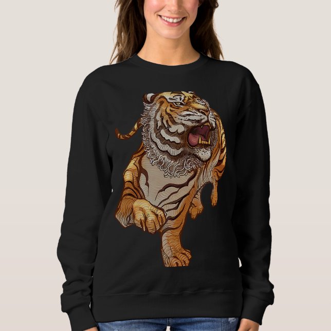 Camiseta O Tigre Arriscado e Poderoso (Frente)