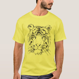 Camiseta O Tigre Enigmático (Tecido Leve)