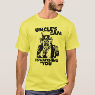 Camiseta O Tio Cam está te vigiando
