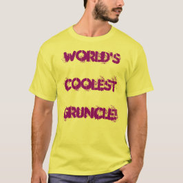 Camiseta O tio mais legal do mundo!