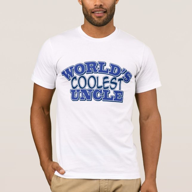Camiseta O tio o mais fresco do mundo (Frente)