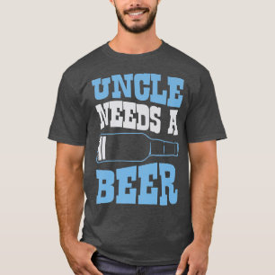 Camiseta O Tio Precisa De Um Ícone De Bateria Baixo Engraça