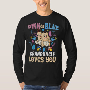Camiseta O Tio Rosa ou Azul Te Ama O Melhor Tio De Sempre