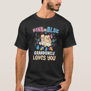 Camiseta O Tio Rosa ou Azul Te Ama O Melhor Tio De Sempre