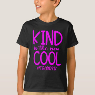 Camiseta O Tipo É A Nova Equipe Legal Anti-Bullying Rosa