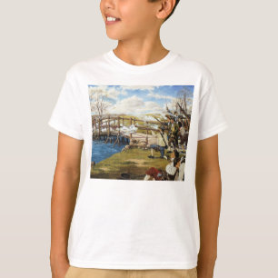 Camiseta O tiro ouvido 'em volta do mundo Domenick D'Andrea