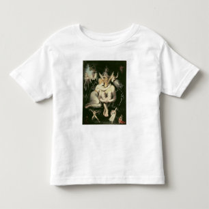 Camiseta O Titania acorda, cercado pelo assistente