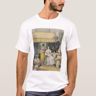 Camiseta O toalete da jovem senhora, chapeia 2 'de India