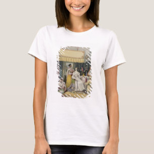 Camiseta O toalete da jovem senhora, chapeia 2 'de India
