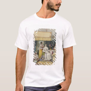 Camiseta O toalete da jovem senhora, chapeia 2 'de India