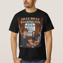 Camiseta O Tolo Billy Vai para Washington