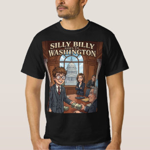 Camiseta O Tolo Billy Vai para Washington