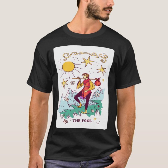 Camiseta O tolo Tarot (Frente)