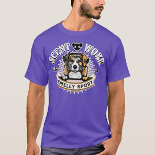 Camiseta O trabalho de odor é um animal de estimação austra