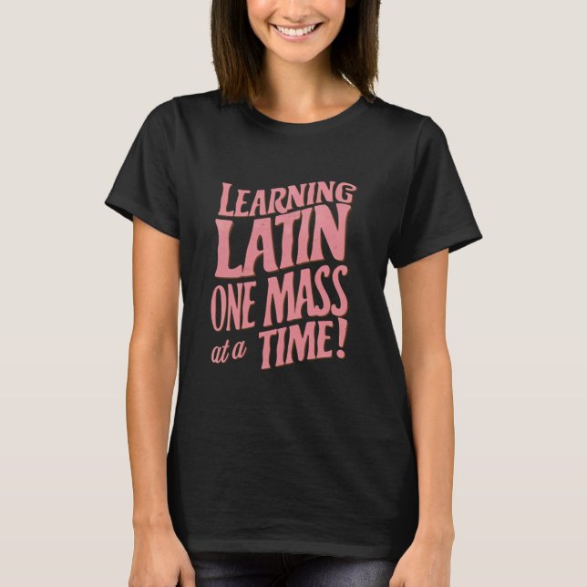 Camiseta o tradicional presente católico engraçado em massa (Frente)
