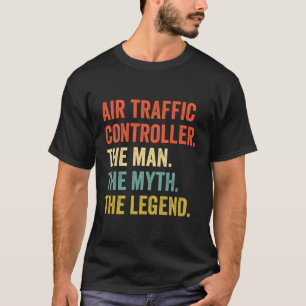 Camiseta O Tráfego Aéreo Controla O Mito A Lenda