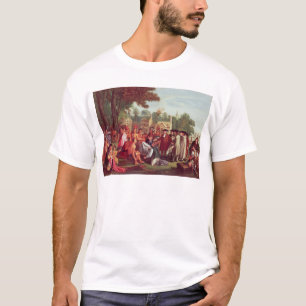 Camiseta O Tratado de William Penn com os indianos em 1683