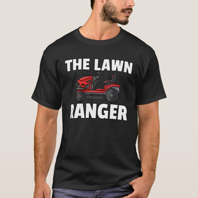 Camiseta O Trator de Cabeça de Corvo-de-relva (Frente)