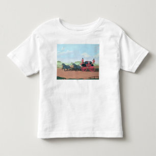 Camiseta O treinador de Liverpool e de Londres Royal Mail,