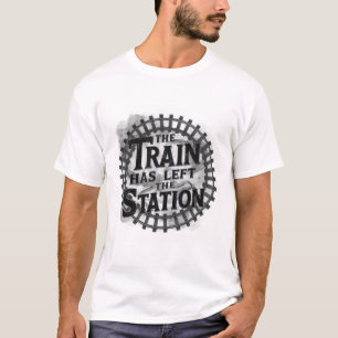 Camiseta O Trem Deixou a Estação