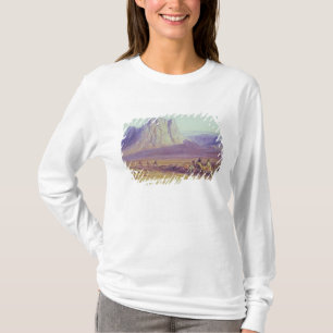 Camiseta O trem do camelo, Condessi, monte Sinai, 1848