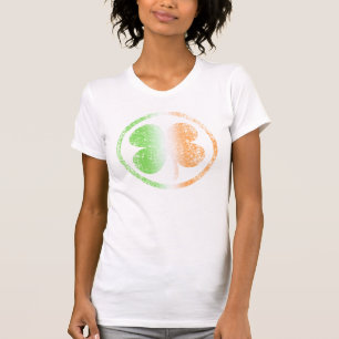 Camiseta O trevo irlandês do Dia de São Patrício bonito