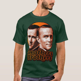 Camiseta O tributo ao estilo retro dos irmãos Smothers