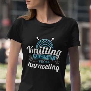 Camiseta O tricô Me Impede De Desmarcar