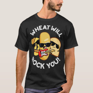 Camiseta O Trigo Vai Balançar Você Piadas de Comida Engraça