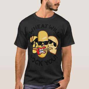 Camiseta O Trigo Vai Te Balançar Comidas Engraçadas 1