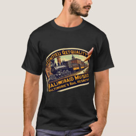 Camiseta O Trilho Original: B&O Museum, Baltimore MD