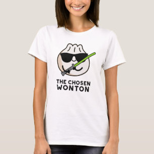 Camiseta O trocadilho de Comida elegante Wonton