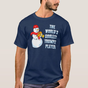 Camiseta O trompete mais legal do mundo