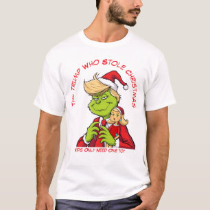 Camiseta O Trump Que Roubou O Natal