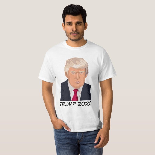 Camiseta O TRUNFO de DONALD J mantem a eleição 2020 do (Frente Completa)