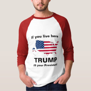 Camiseta O trunfo é seu presidente!