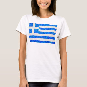 Camiseta O tshirt das mulheres da bandeira da piscina do