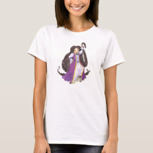 Camiseta O tshirt das mulheres da princesa de Rapunzel do
