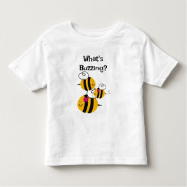 Camiseta O Tshirt do miúdo Bumble as abelhas que zumbem