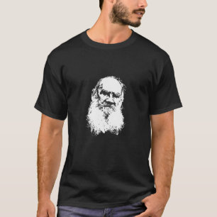 Camiseta O Tshirt dos homens de Tolstoy